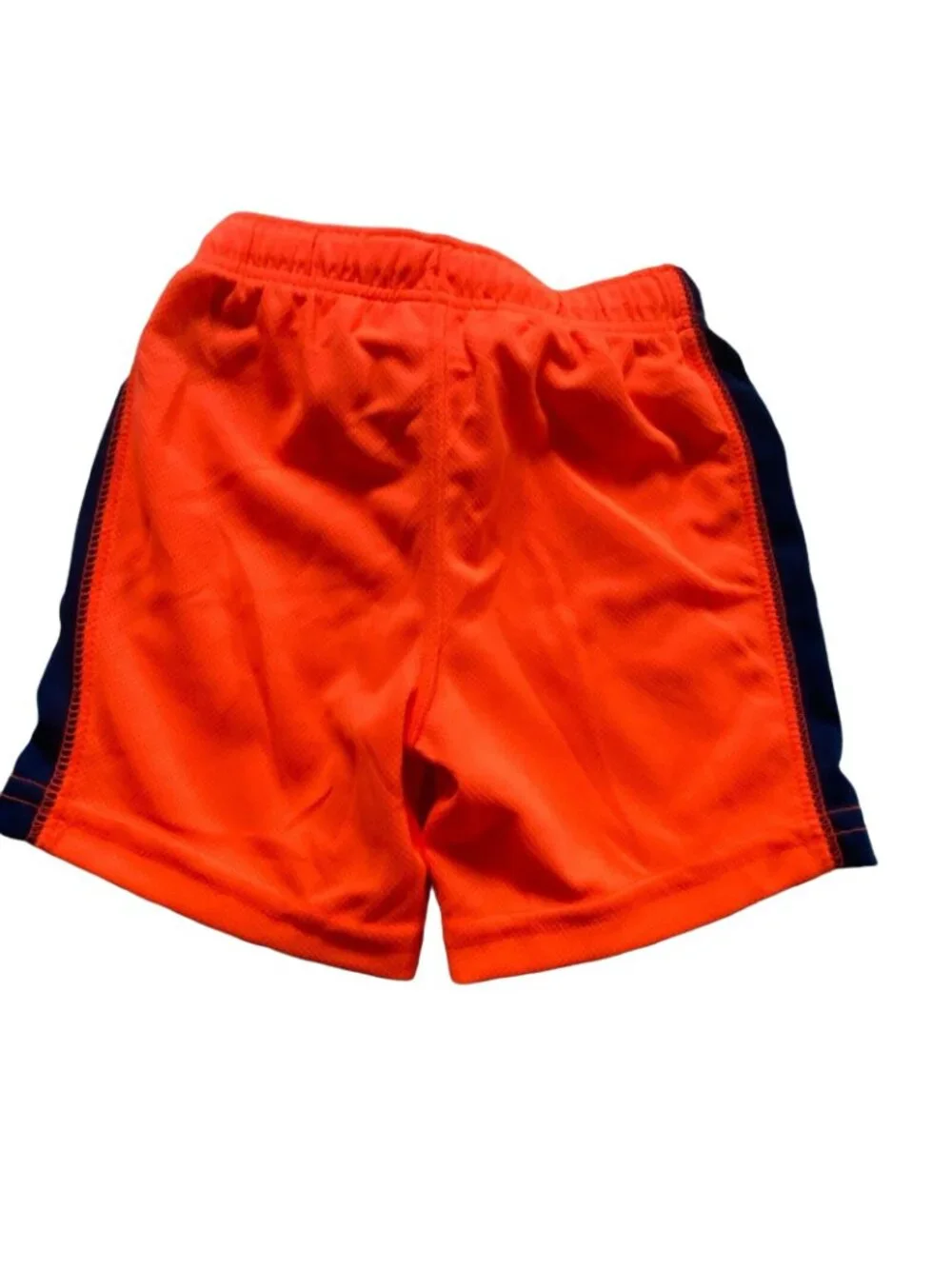 Carters Boys Athletic, Elastic Waist Shorts-Orange-Size 18 Months-NWT